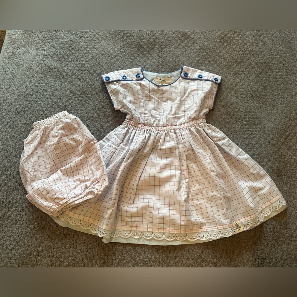 Bijou Sauvage dress and bloomers - size 5